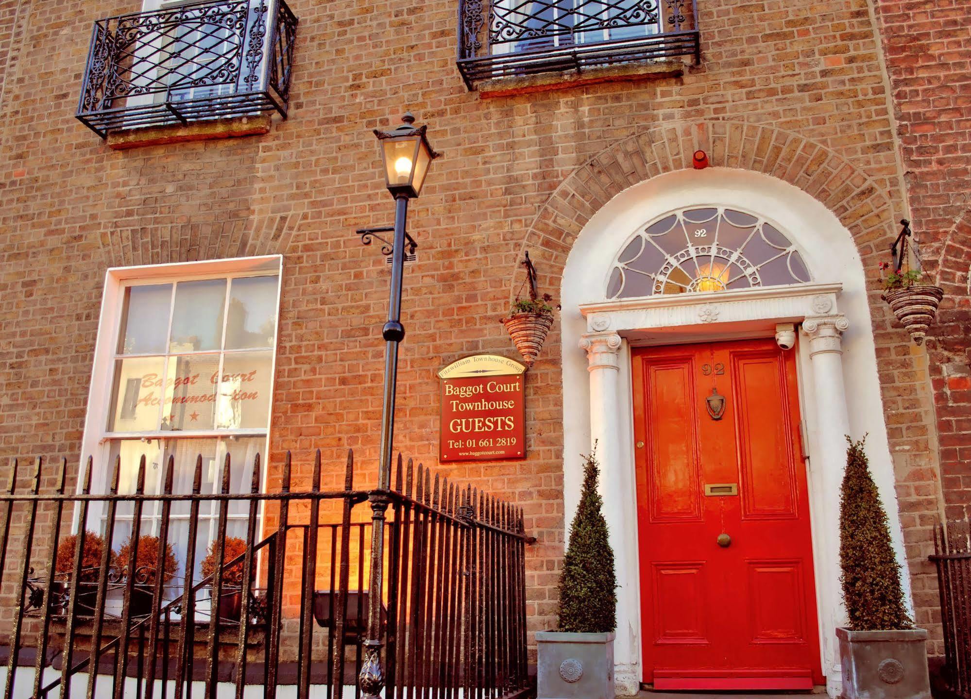 Baggot Court Townhouse Hotell Dublin Eksteriør bilde